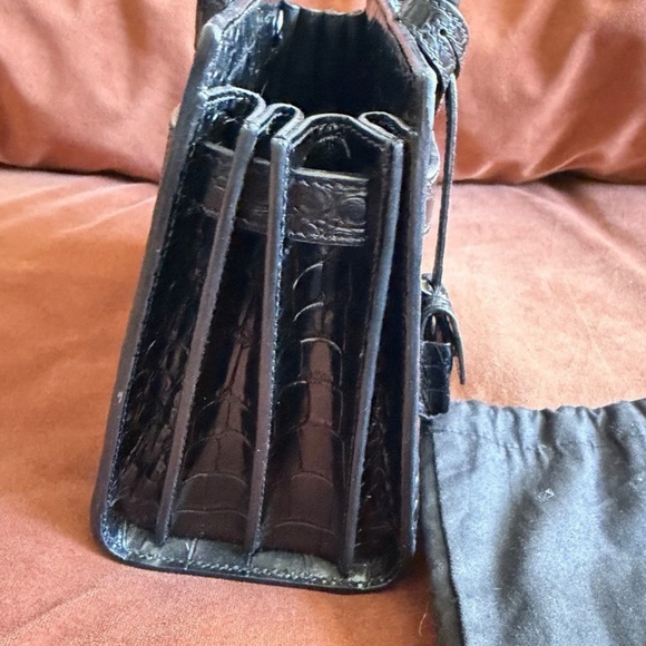 SAINT LAURENT - SAC DE JOUR CROC NANO - Picture 4 of 16